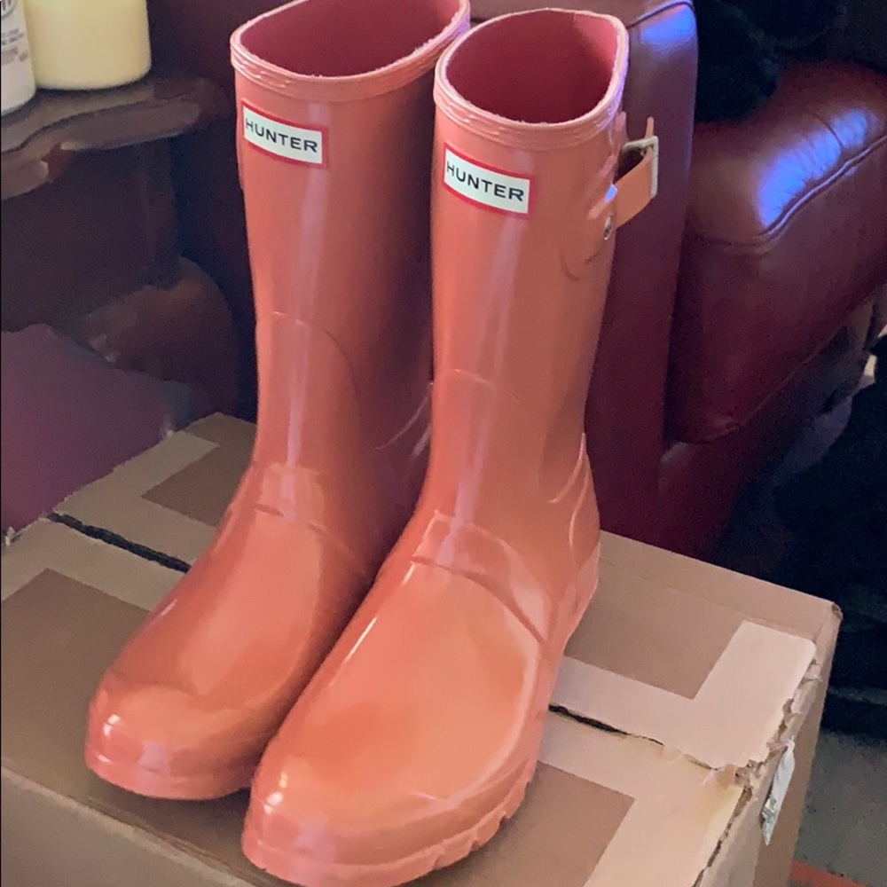 Hunter rain boots